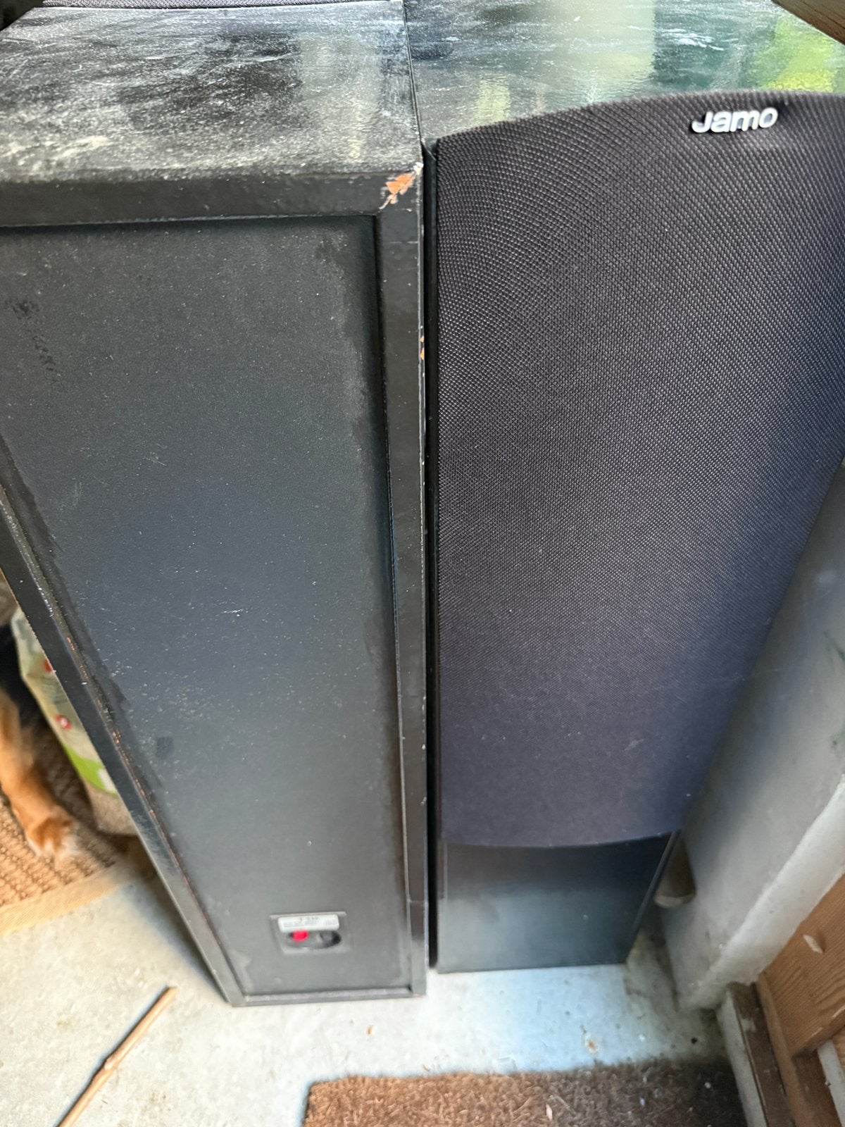 Jamo E550 speaker set, Audio, Tv en Foto, Luidsprekers, Ophalen, 60 tot 120 watt, Front, Rear of Stereo speakers, Jamo
