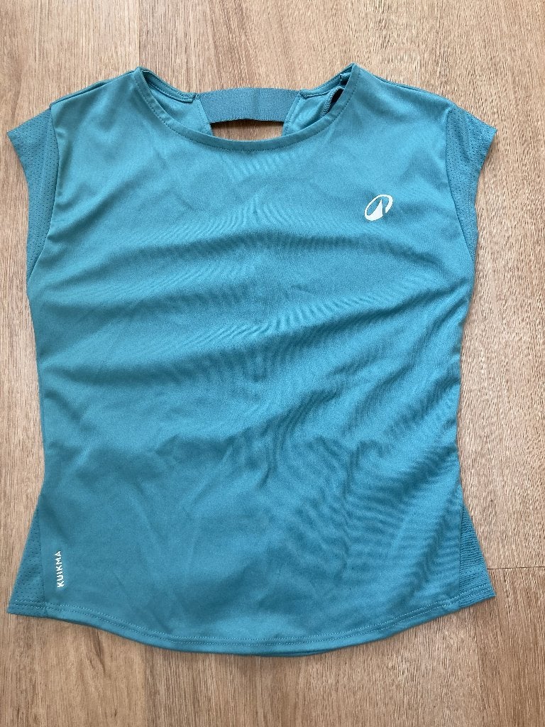 Tennisshirt/sportshirt maat 134, Ophalen, Zo goed als nieuw, Meisje, Sport- of Zwemkleding