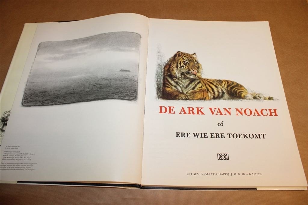 De Ark Van Noach — Rien Poortvliet [Extra Groot 46x31 Cm], Boeken, Ophalen of Verzenden, Gelezen