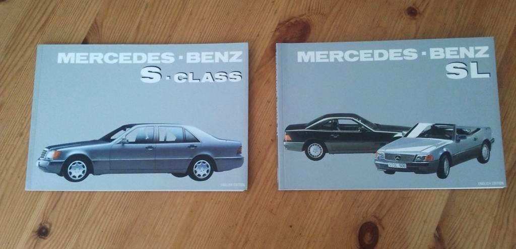 Mercedes Benz S/SL introductieboekjes, Ophalen of Verzenden, Zo goed als nieuw, Auto's