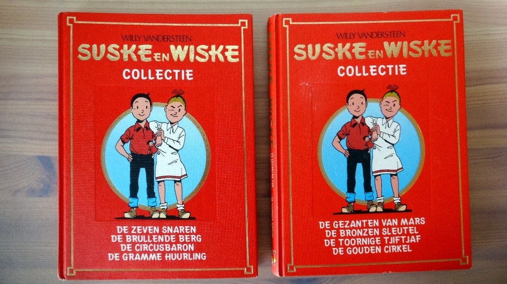 Suske en Wiske collectie. nr: 4 en nr: 13, Willy Vandersteen, Ophalen of Verzenden, Zo goed als nieuw, Meerdere stripboeken
