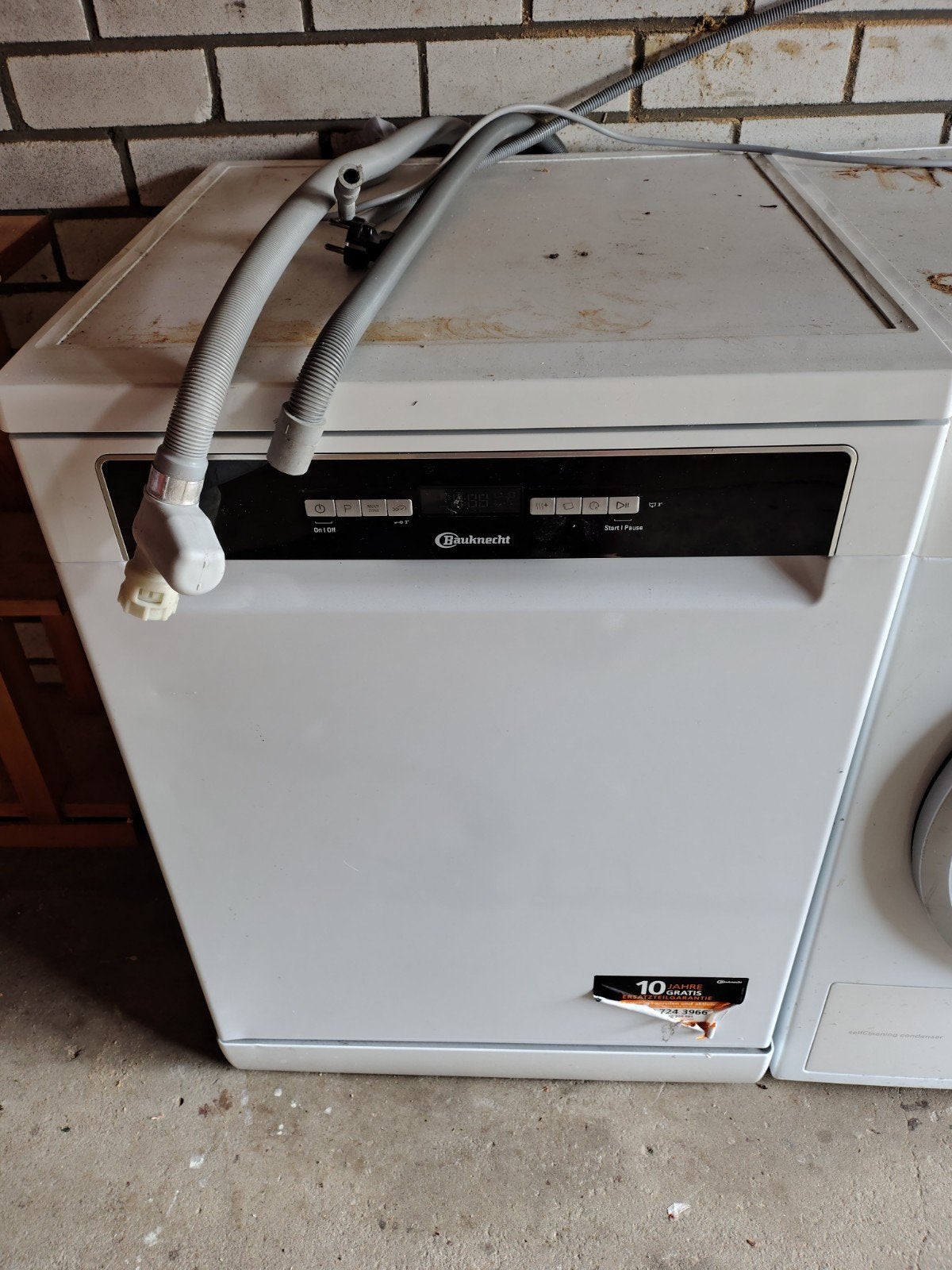 Bauknecht vaatwasser - Gebruikt, werkt uitstekend, Witgoed en Apparatuur, Vaatwasmachines, Ophalen, Gebruikt, Minder dan 85 cm