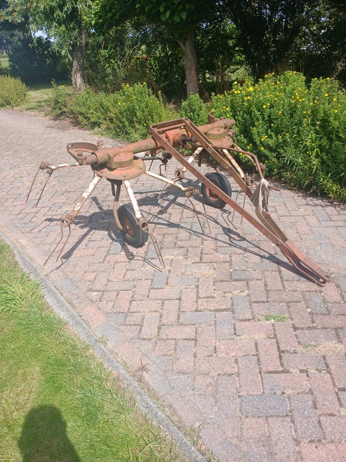 schudder getrokken 2 elementen opknapper fahr deutz, Ophalen, Gebruikt