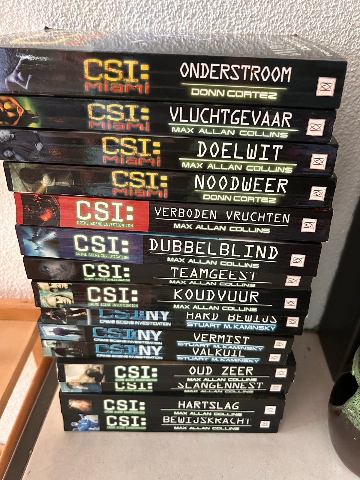 CSI: Miami & Crime Scene Investigation Boekenreeks (14 stuks, Ophalen of Verzenden, Gelezen, Tv-bewerking