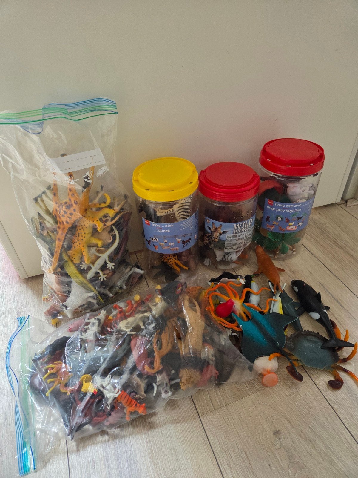 Plastic speeldieren, Ophalen, Zo goed als nieuw, Overige typen