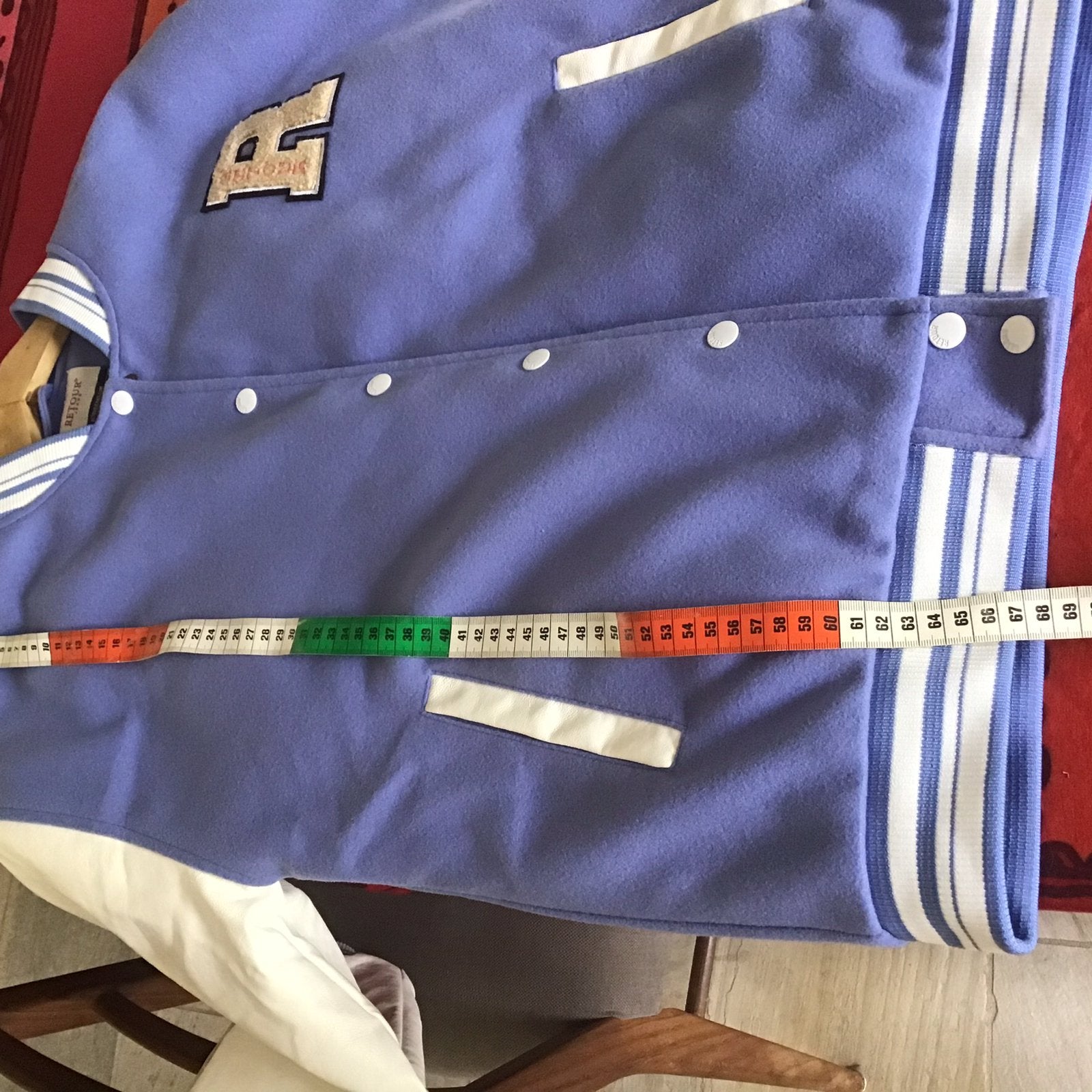 Retour jack blauw/ wil baseball model. Meisje M:176, NIEUW, Ophalen of Verzenden, Nieuw, Meisje, Jas