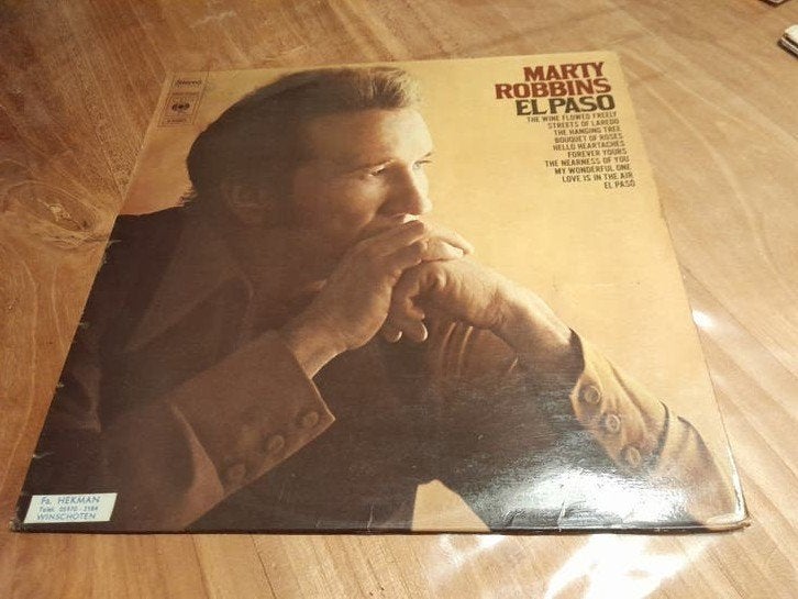 Marty Robbins - El Paso LP (CBS Stereo), Ophalen, Gebruikt, 12 inch, LP