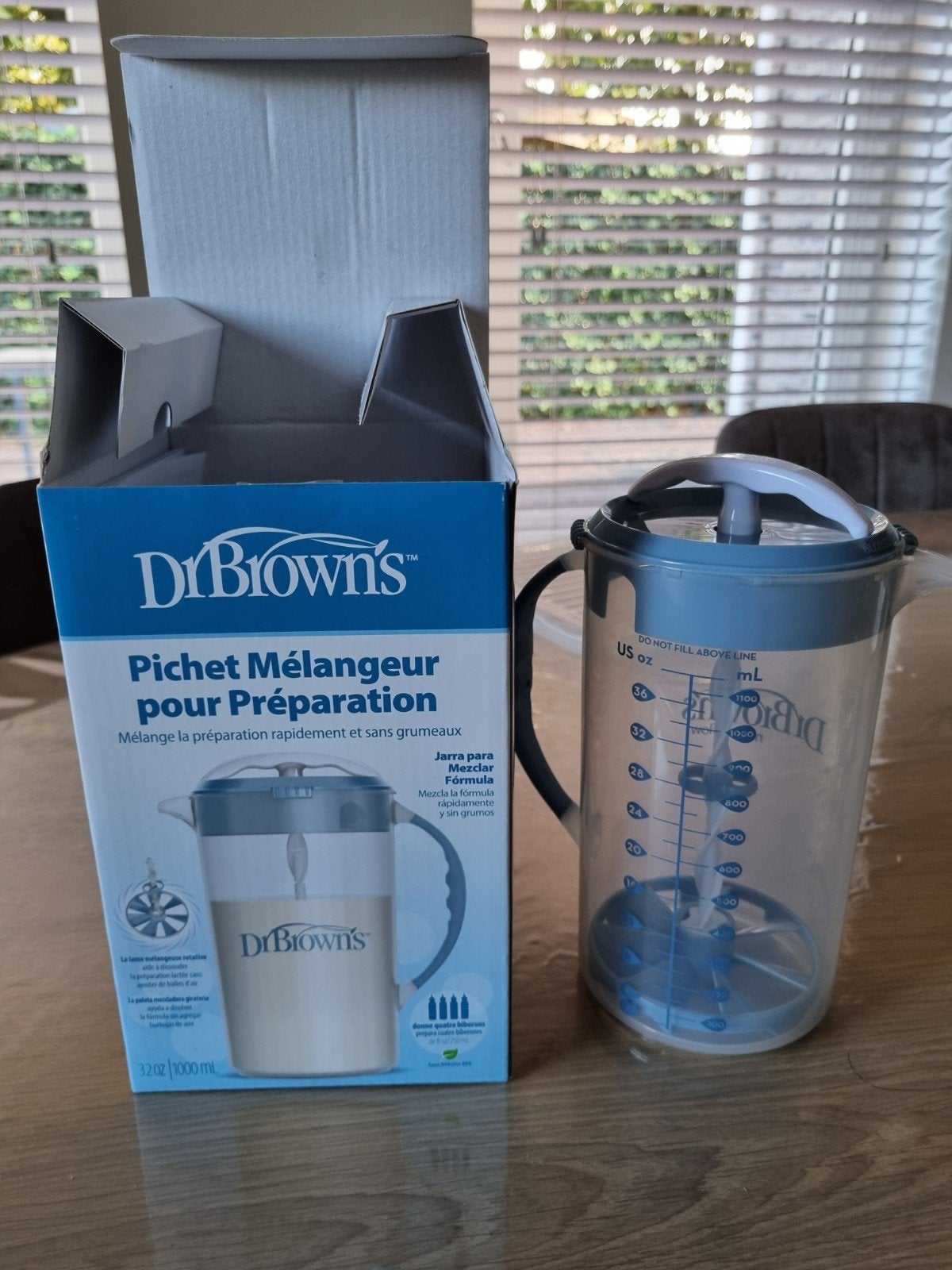 Melkpoedermixer Dr. Brown, Ophalen of Verzenden, Babyvoedingmaker, Dr. Brown's