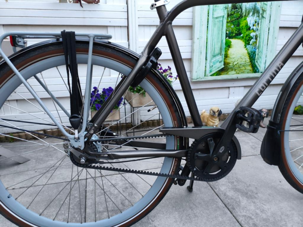 Nette Cortina Mozzo met riemaandrijving, Fietsen en Brommers, Fietsen | Heren | Herenfietsen, Versnellingen, Zo goed als nieuw