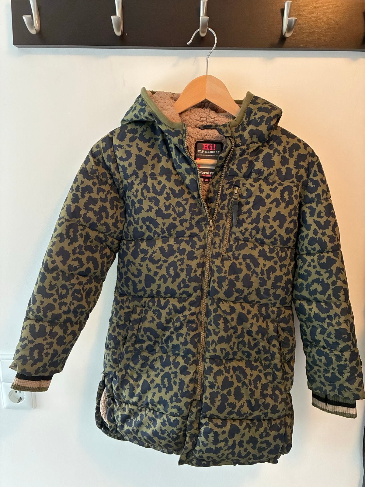 Warme meisjes winterjas - Persival (maat 140/146), Kinderen en Baby's, Kinderkleding | Maat 140, Ophalen, Gebruikt, Meisje, Jas