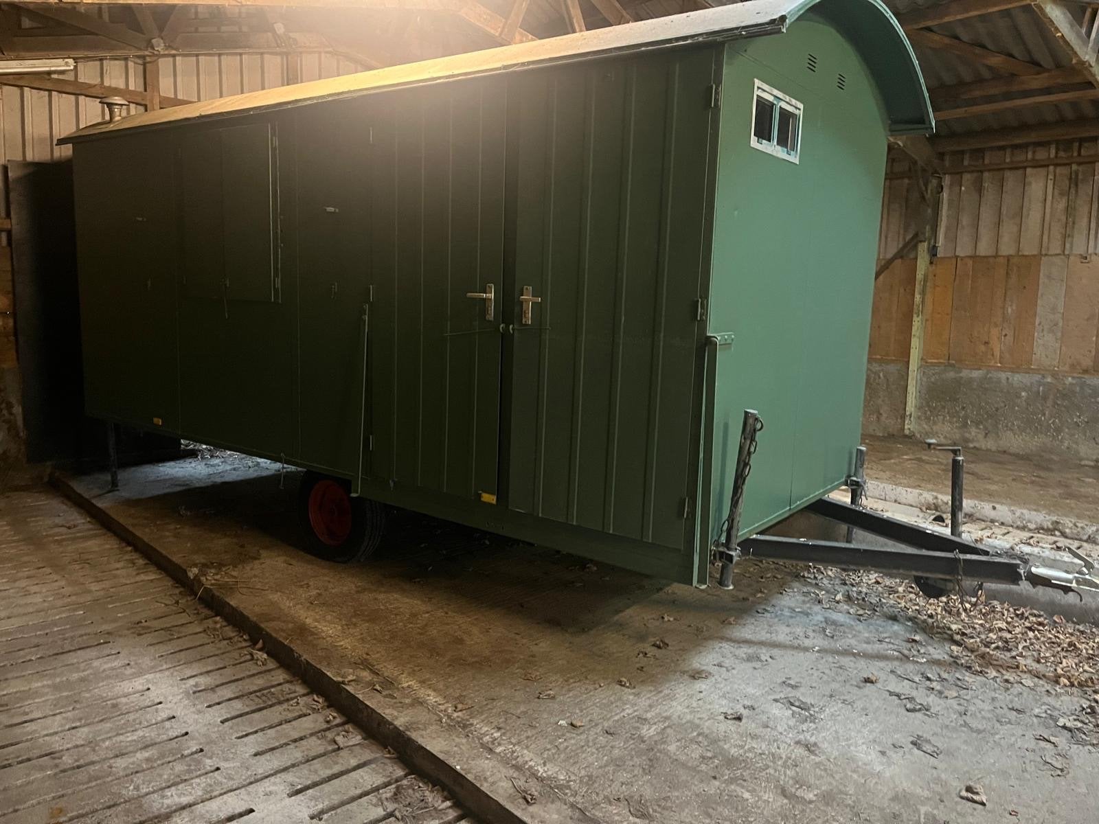 Robuuste bouwkeet/schafwagen - Ideaal voor klussers, Caravans en Kamperen, Caravans, Particulier, tot en met 2, 1500 - 2000 kg