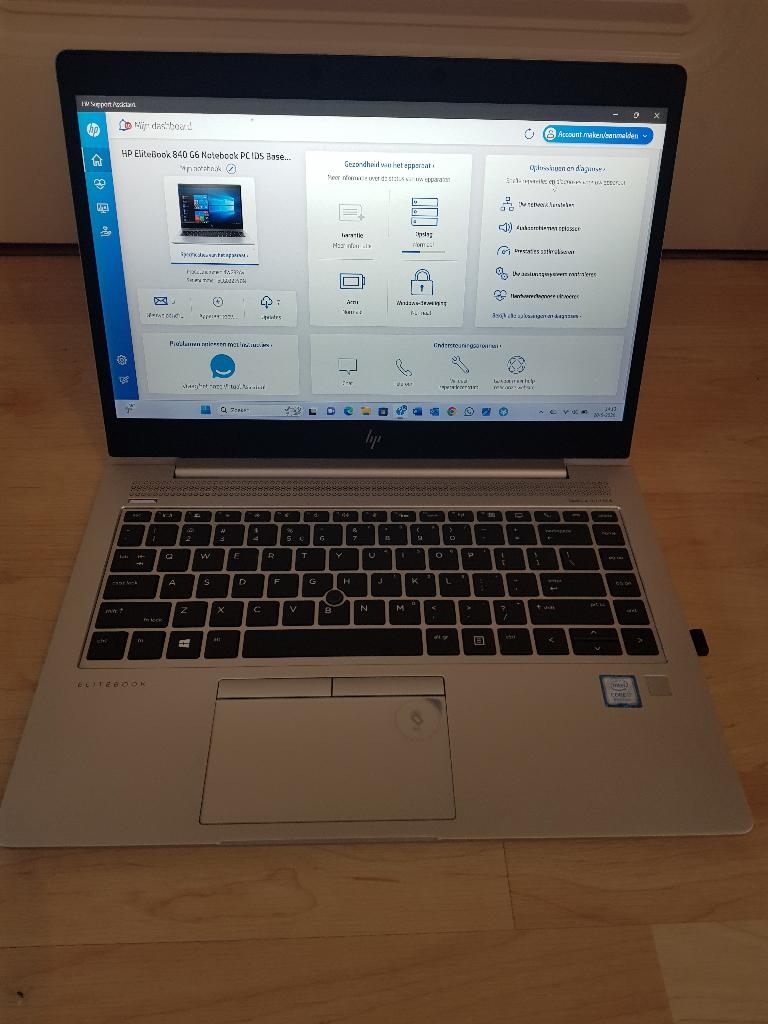 Te koop zeer nette Laptop HP ELITEBOOK 840 g6 i7  topstaat!!, Hp, 2 tot 3 Ghz, 14 inch, Ophalen of Verzenden