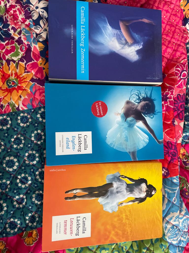 Camilla Läckberg Thriller Boeken - Zeemeermin, Engelen eilan, Ophalen of Verzenden, Gelezen, Scandinavië