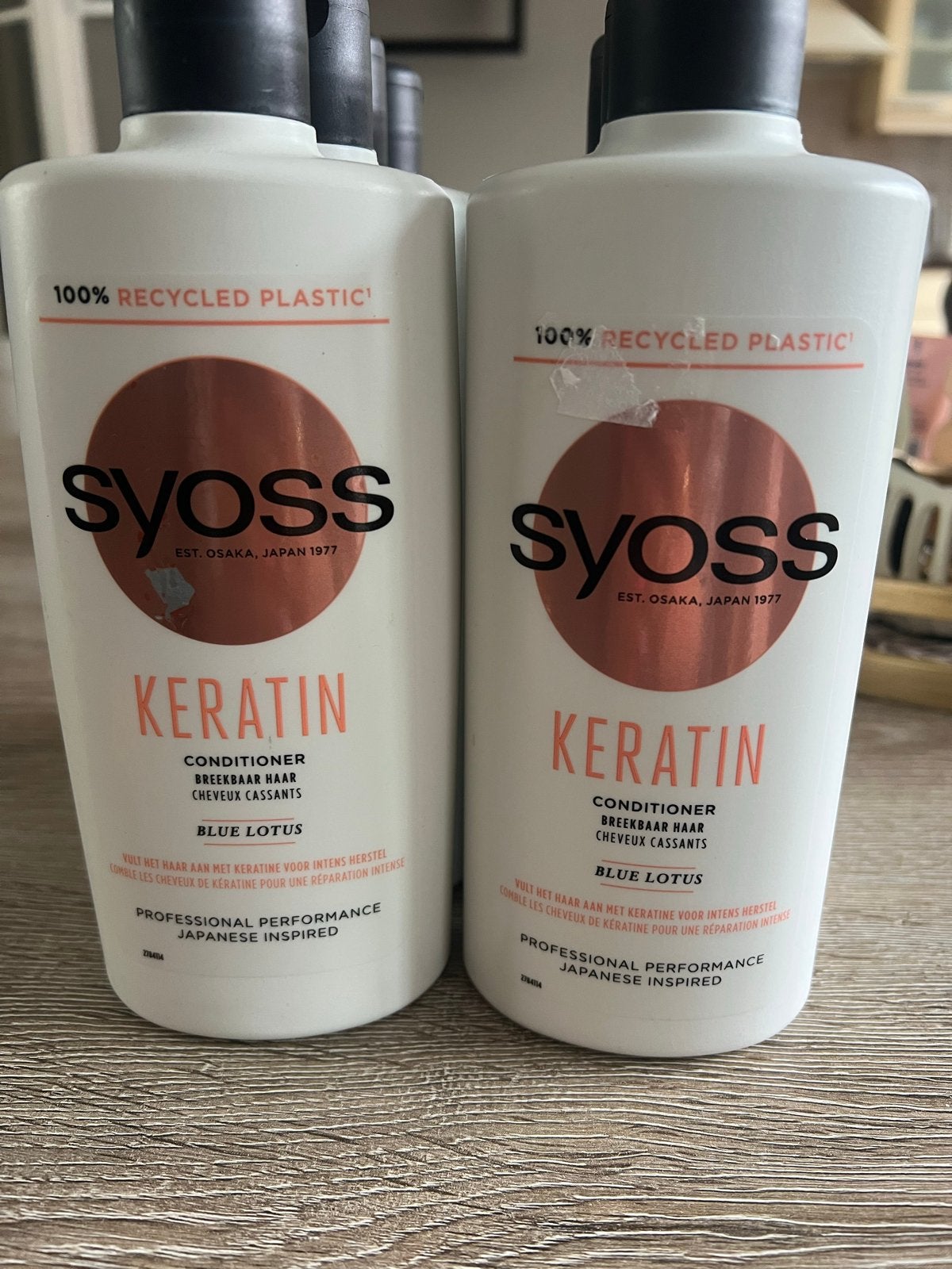 Syoss Keratin Conditioner & Intense Color Shampoo (9 flessen, Ophalen, Nieuw, Shampoo of Conditioner