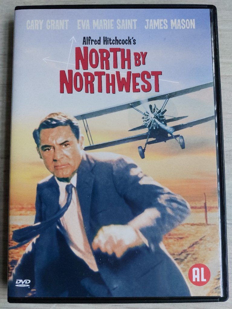 DVD North by Northwest (1959) Gary Grant, Cd's en Dvd's, Dvd's | Klassiekers, Ophalen, Engels, Alle leeftijden, Nederlands