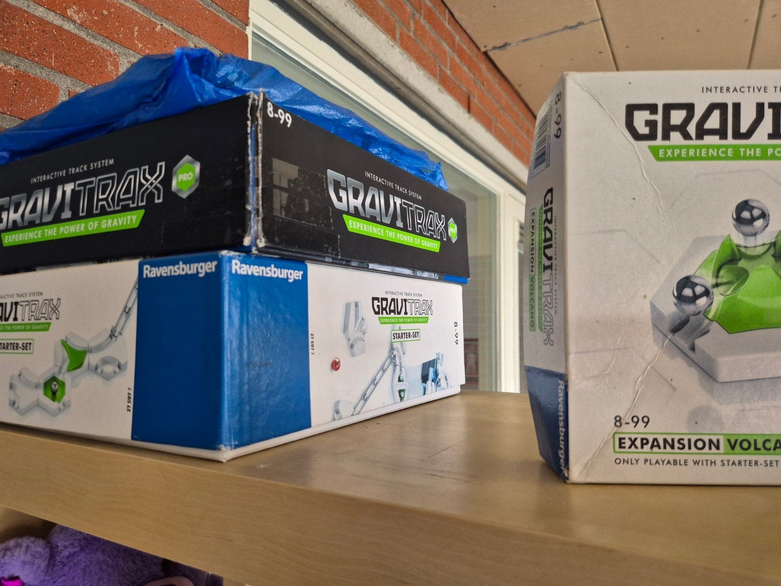 GraviTrax Starter Set, Pro en Uitbreiding Vulkaan, Ophalen of Verzenden, Zo goed als nieuw, Bouwen
