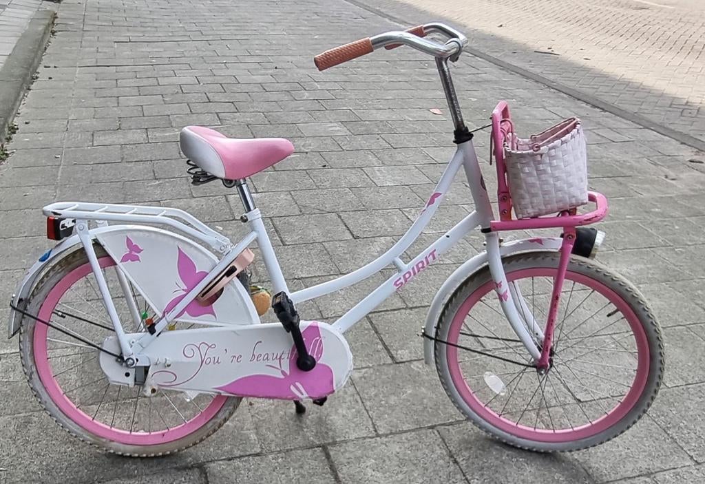 Spirit cargo meisjesfiets 22 inch, Ophalen, Zo goed als nieuw, 22 inch