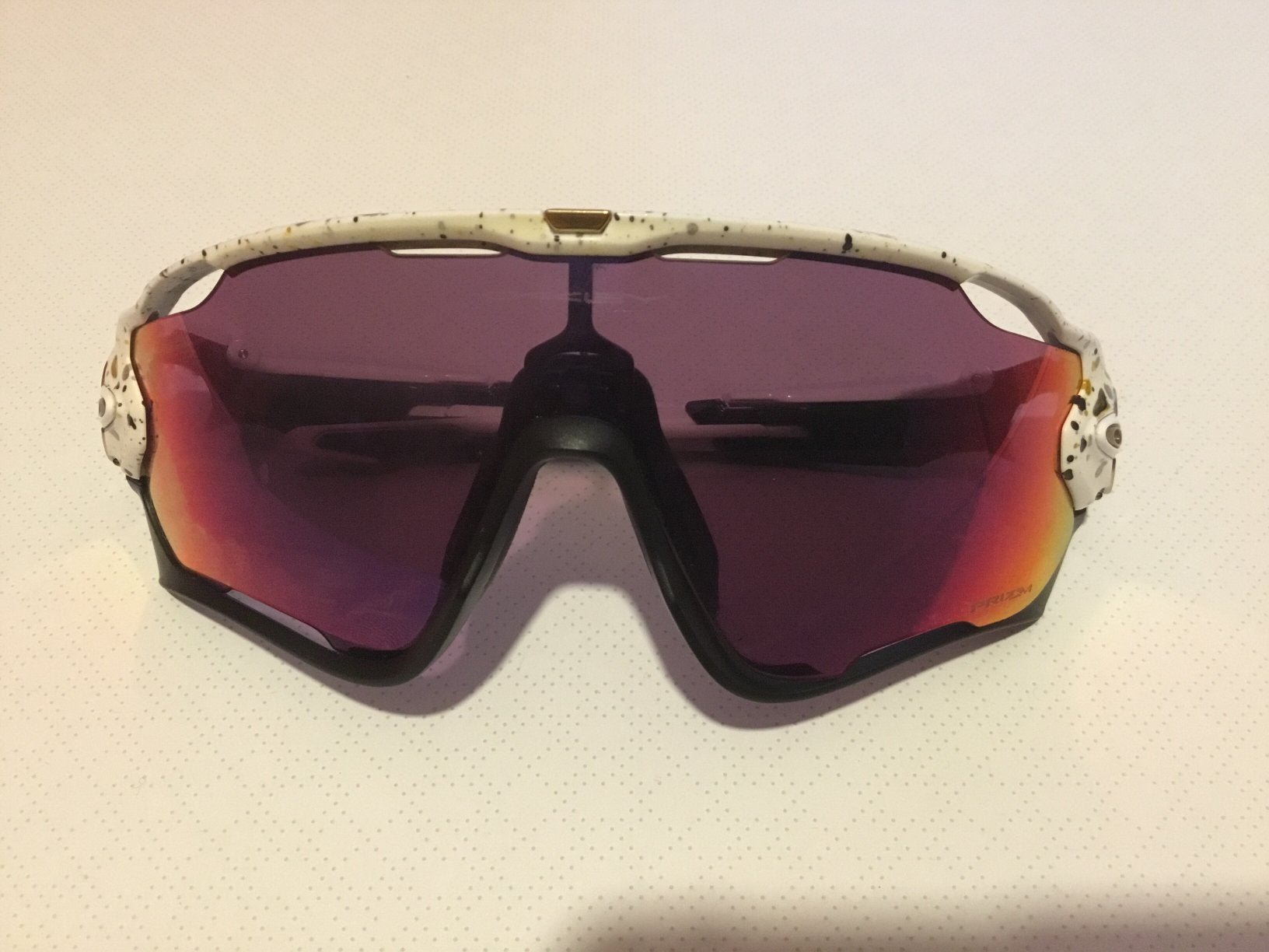 Oakley Jawbreaker in unieke kleurstelling., Ophalen of Verzenden, Zo goed als nieuw, Oakley