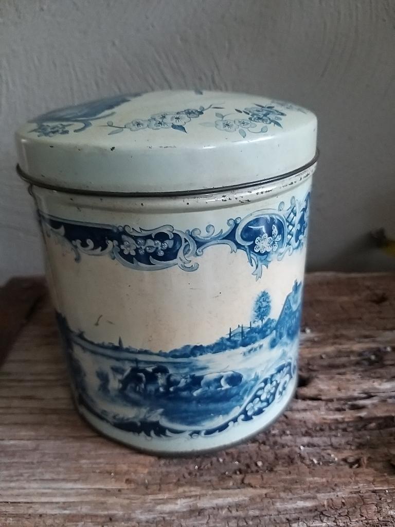 oud hollands sigaren blik, Ophalen of Verzenden, Gebruikt, Overige