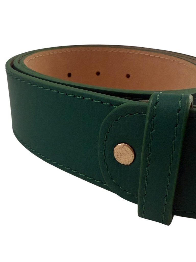 Vera Pelle riem NIEUW, 80 tot 90 cm, Zwart, Nieuw, Ophalen of Verzenden