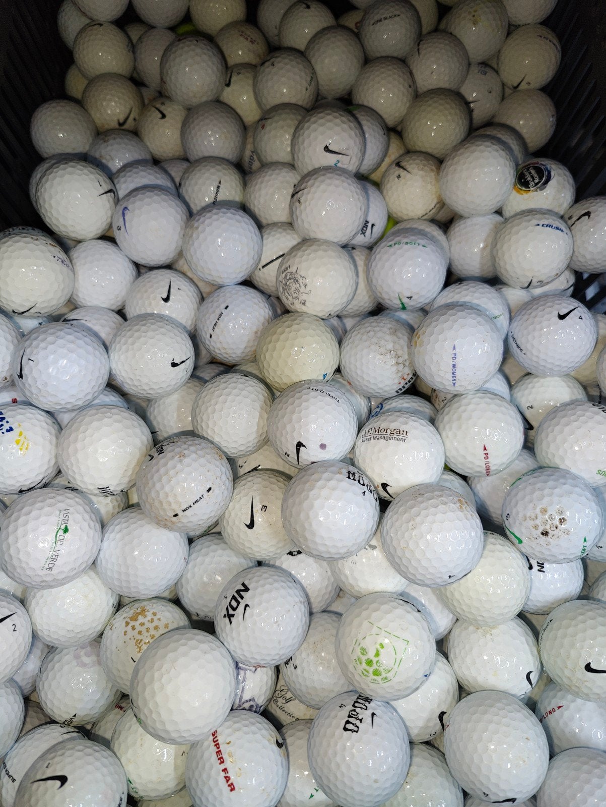 Nike golfballen mix 100 stuks, Ophalen of Verzenden, Bal(len)