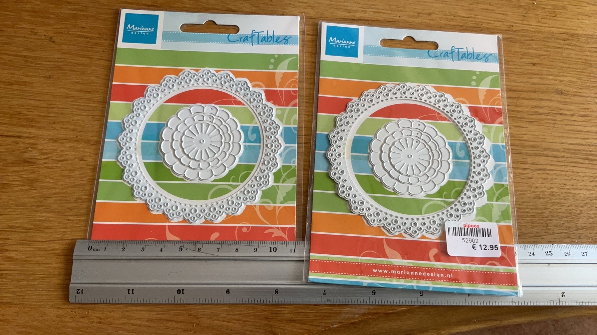 Snijmal set 4 delig van Marianne design NIEUW 1998, Ophalen of Verzenden, Nieuw, Overige thema's, Pons of Mal