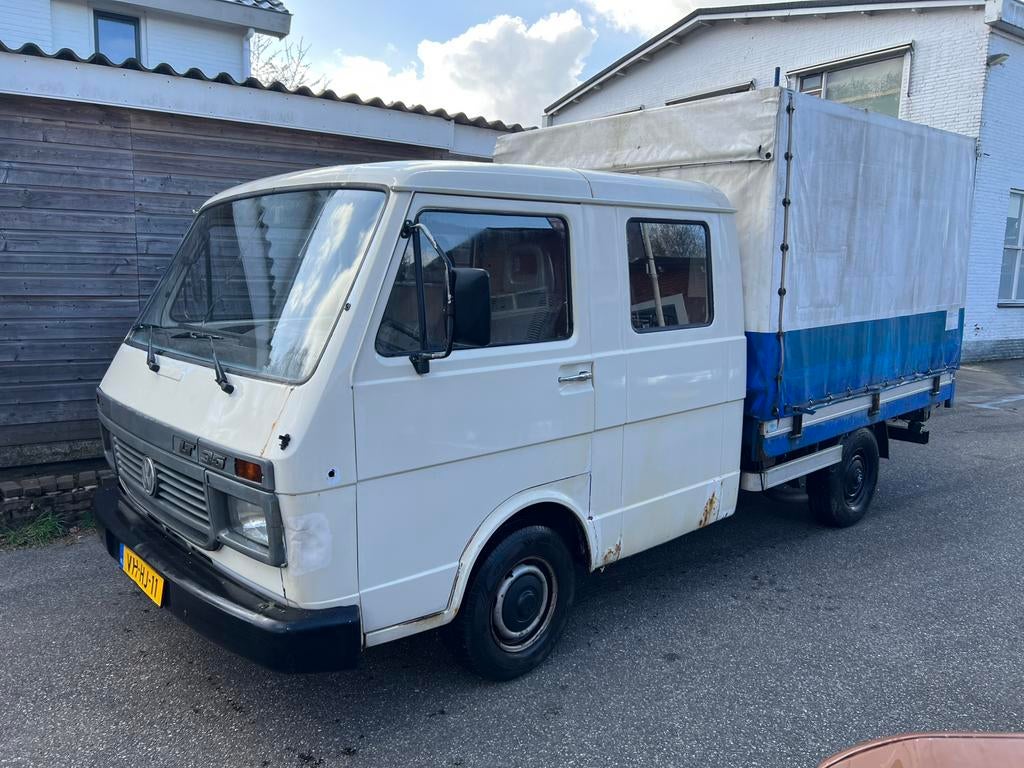 Volkswagen DOKA Lt-serie LT 35 E D I 1995, Auto's, Achterwielaandrijving, Volkswagen, Leder en Stof, Wit