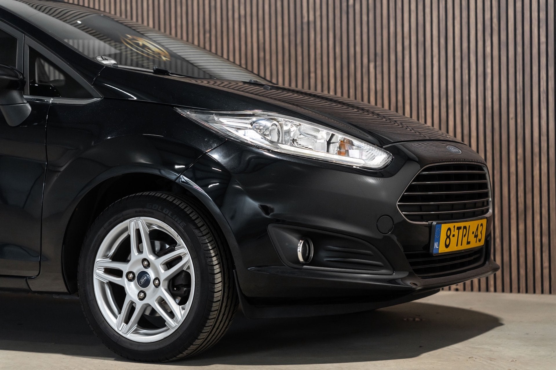 Ford Fiesta NAP Navi Airco PDC Cruise New Disti+Waterpomp, Auto's, Ford, Euro 5, Stof, Gebruikt, Zwart