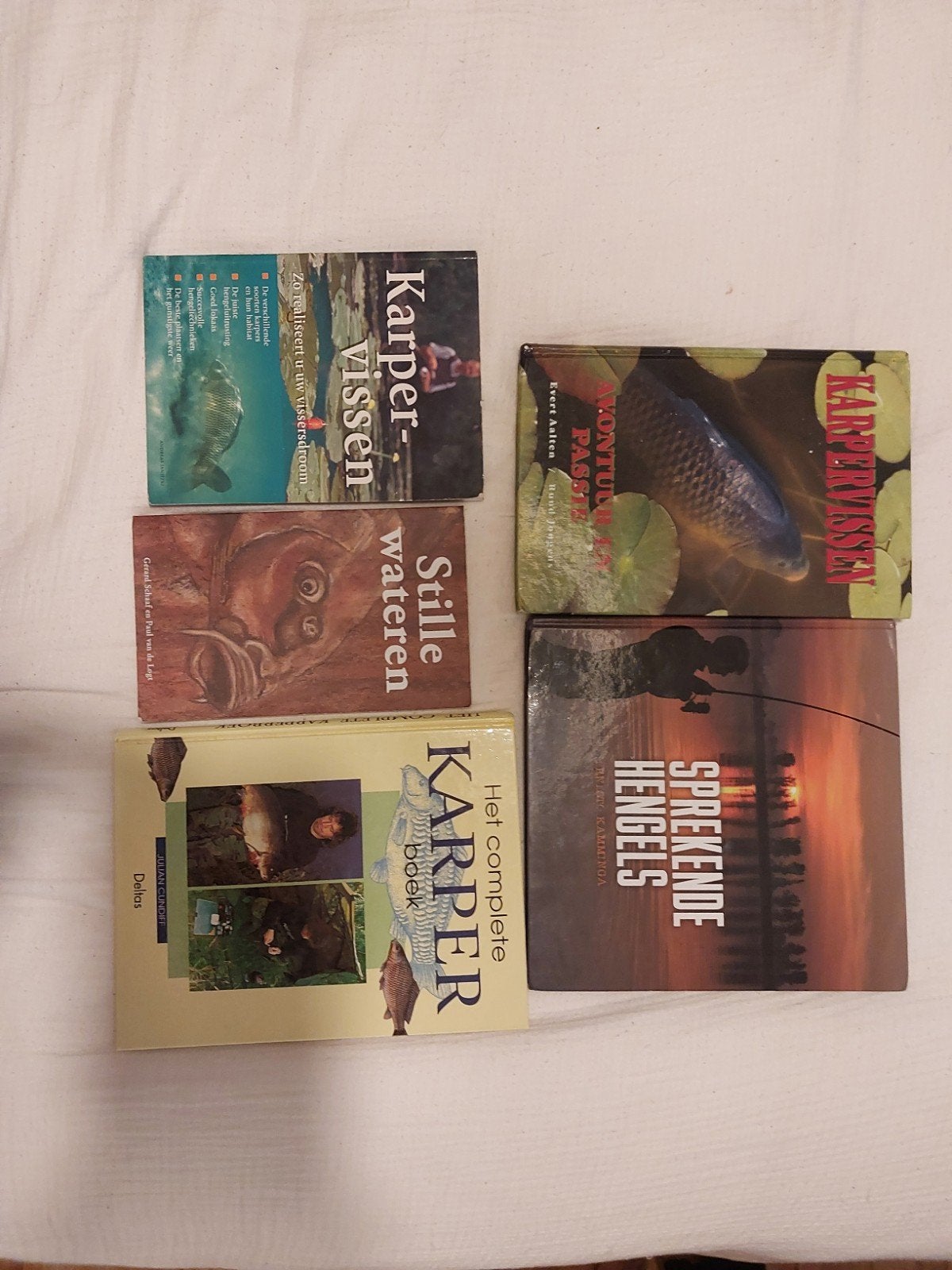 Karper boeken, Ophalen, Overige typen