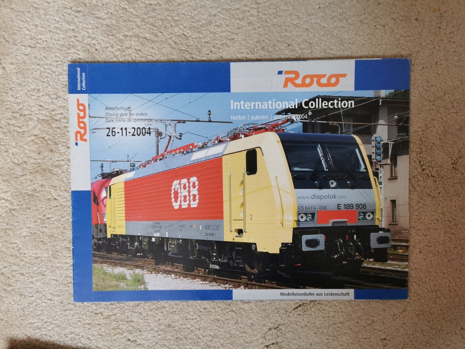 Roco International Collection folder Herbst 2004, Gelijkstroom, Analoog, Nieuw, Roco