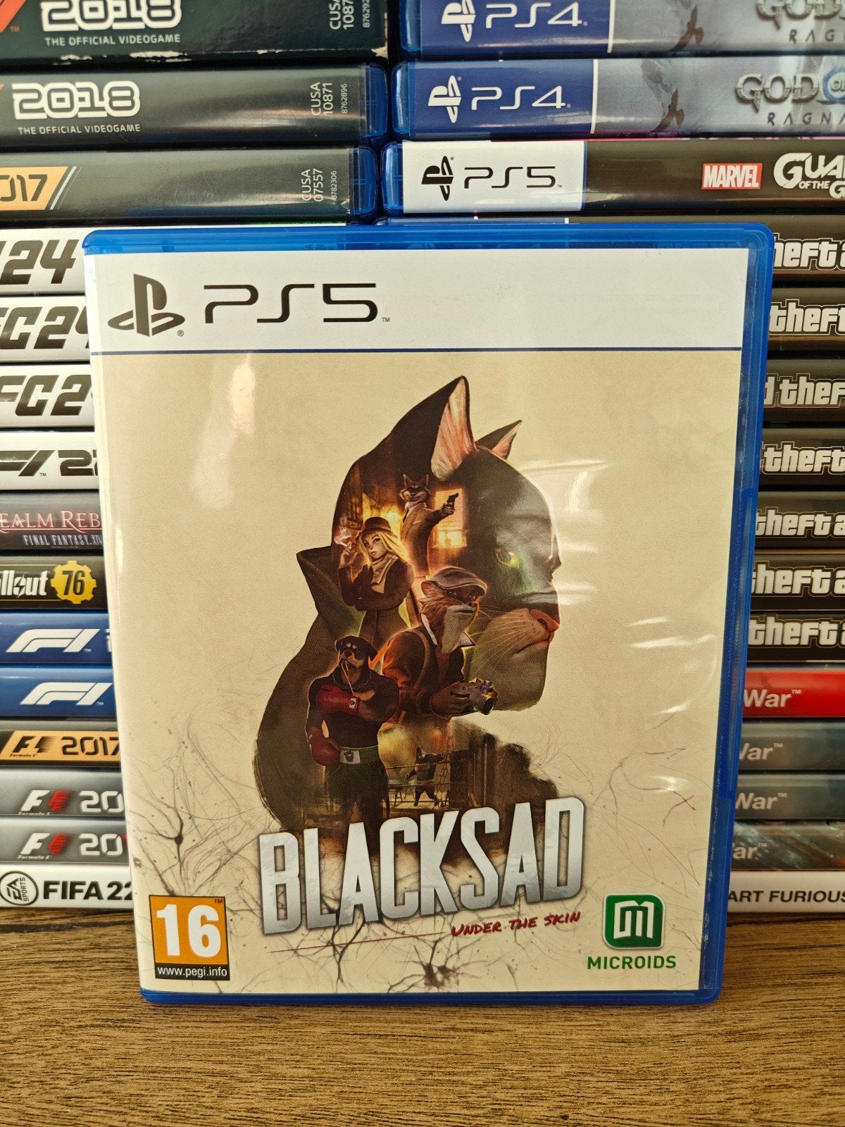 Blacksad under the skin playstation 5, ., Ophalen of Verzenden, Zo goed als nieuw, .