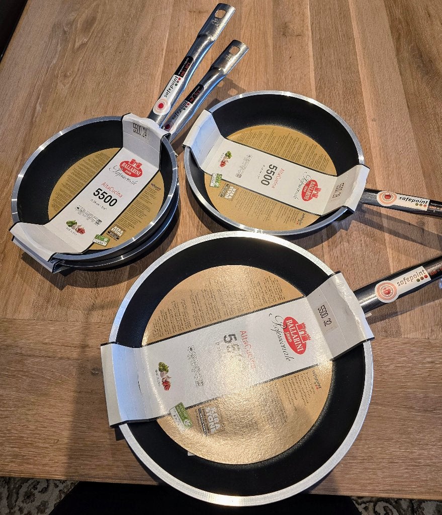 kookpannen professioneel anti-aanbak Ballarini Serie 5500, Huis en Inrichting, Keuken | Potten en Pannen, Ophalen, Nieuw, Aluminium