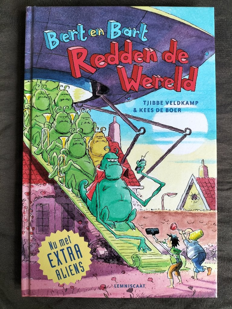 Tjibbe Veldkamp - Bert en Bart Redden de Wereld, Ophalen of Verzenden, Zo goed als nieuw, Tjibbe Veldkamp, Fictie algemeen