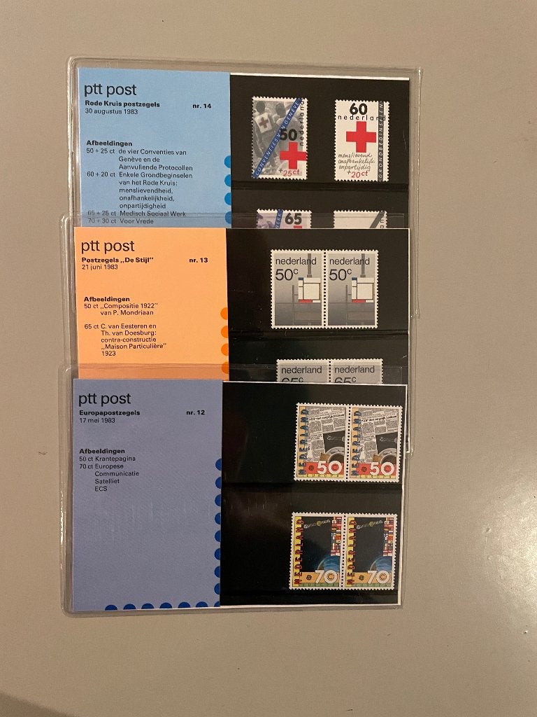 PTT post mapjes, verschillende nr, Postzegels en Munten, Postzegels | Nederland, Ophalen of Verzenden, Na 1940, Postfris