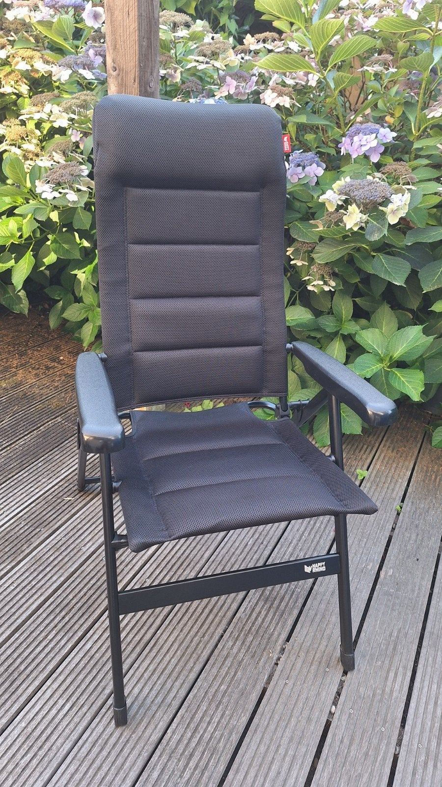 5x Happy Rhino campingstoelen Rila maat L, Caravans en Kamperen, Ophalen, Zo goed als nieuw, Campingstoel