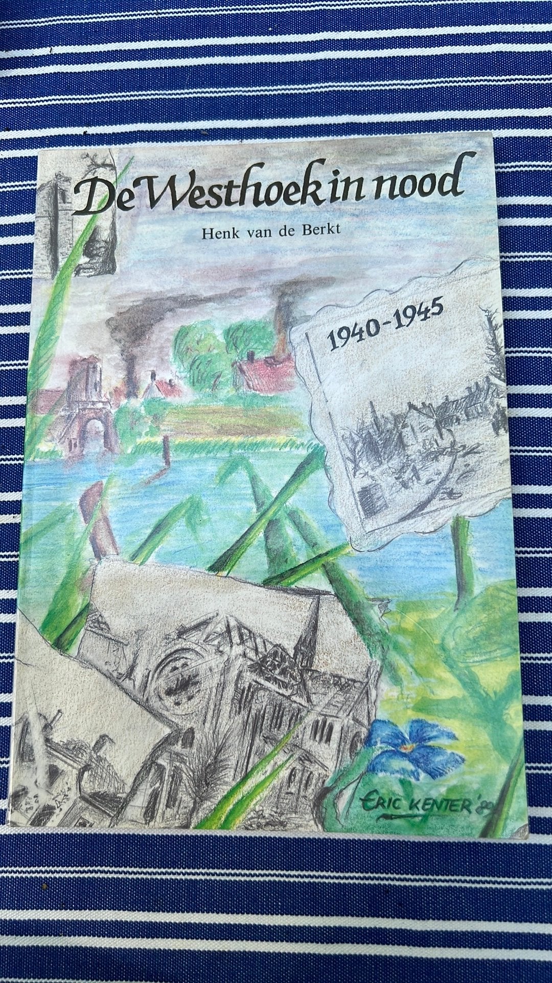 Oorlog 40-45 De Westhoek in nood.Verzet, polenH.van de Berkt, Verzamelen, Ophalen of Verzenden, Landmacht, Nederland, Boek of Tijdschrift