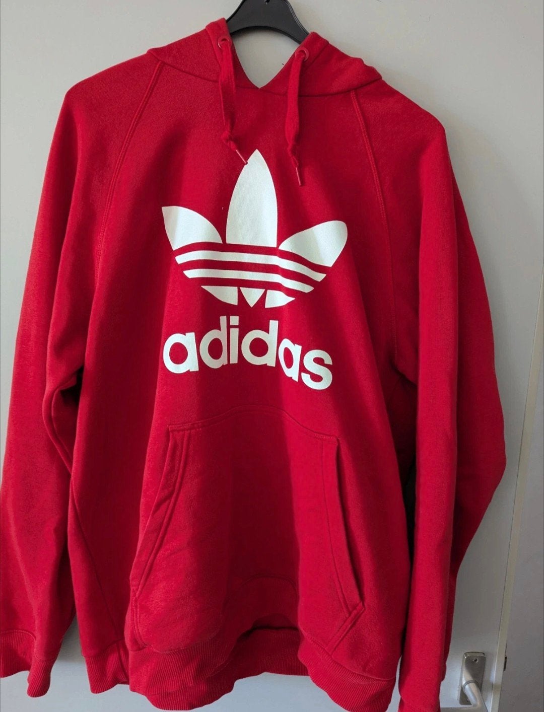Adidas Hoodie, Maat 56/58 (XL), Ophalen of Verzenden, Zo goed als nieuw, Rood