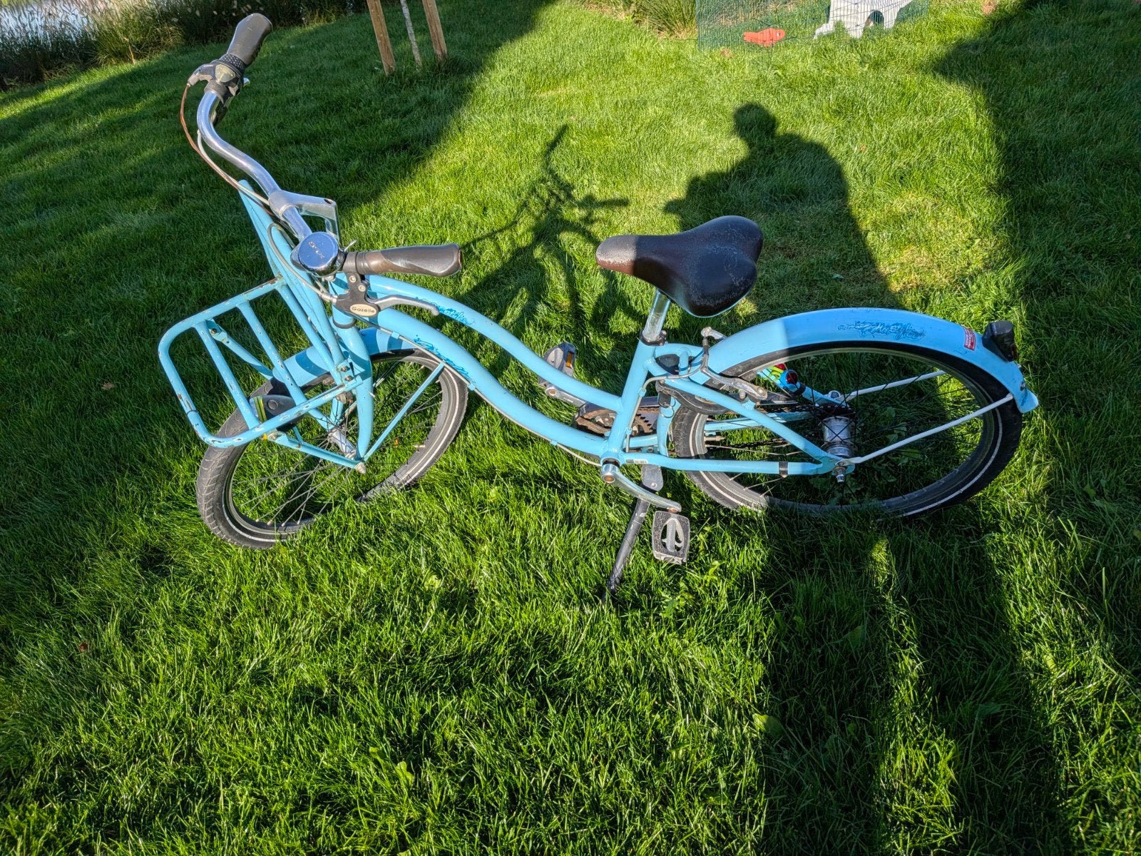 Gazelle spirit 24 inch  met voordrager - Lichtblauw, Fietsen en Brommers, Ophalen, Terugtraprem, Versnellingen, Gazelle