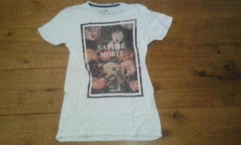 Shirt van Pull & Bear. Maat S, Kleding | Heren, T-shirts, Wit, Ophalen of Verzenden, Zo goed als nieuw, Pull&Bear