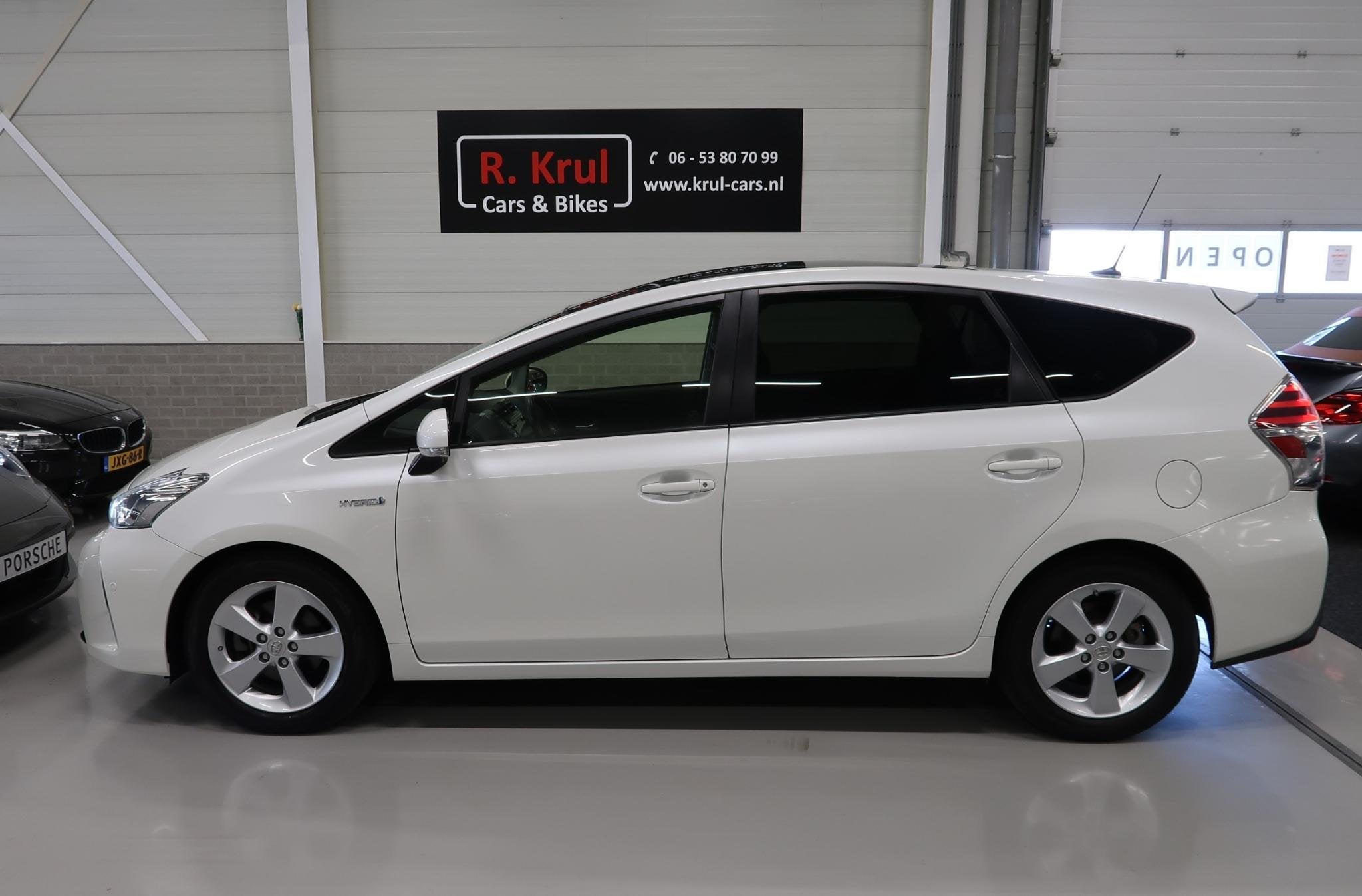 Toyota Prius + 1.8 Dynamic 7 Zitplaatsen Panoramadak Camera, Auto's, Toyota, Stoelverwarming, 136 pk, Gebruikt, 4 cilinders