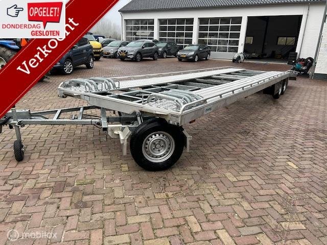 veldhuizen schamel autotransporter aluminium slechts 5000 km, Veldhuizen, Gebruikt
