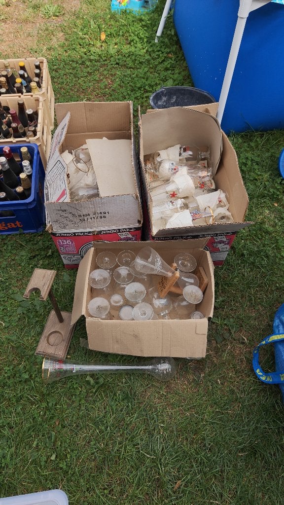 Diverse glazen collectie - Bier, borrel, frisdrank, water, Verzamelen, Glas en Borrelglaasjes, Ophalen, Gebruikt, Overige typen
