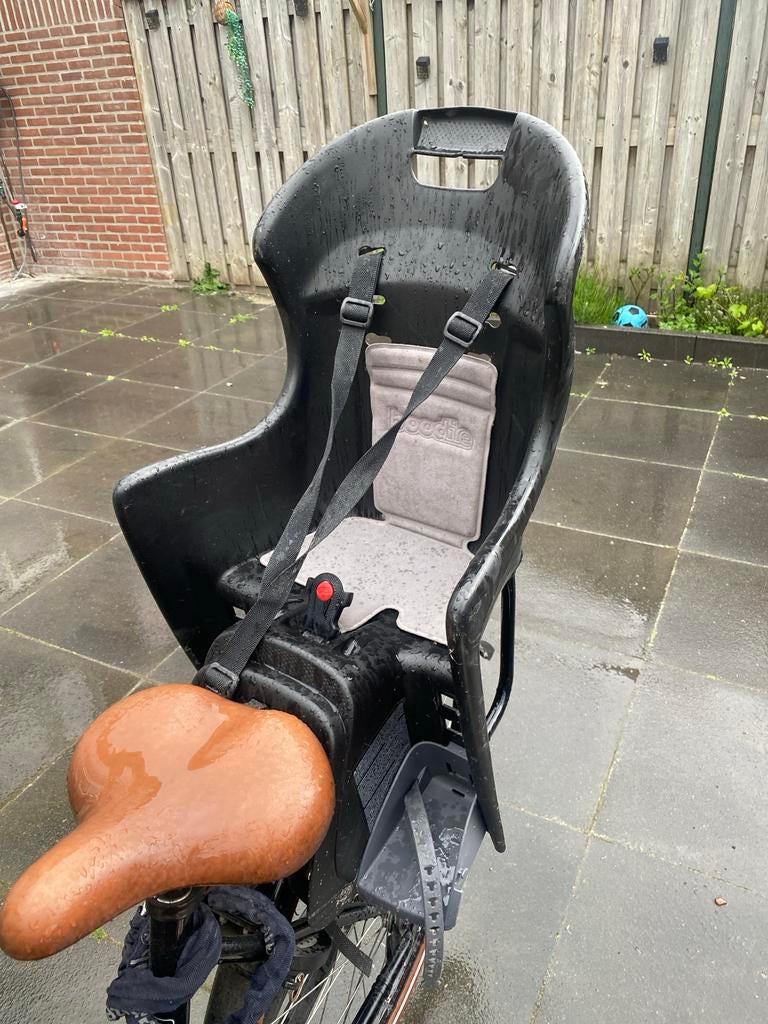 Polisport achterzitje voor kinderfiets - Gebruikt, Achterzitje, Ophalen, 15 t/m 25 kg, Gebruikt
