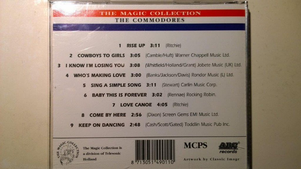 The Commodores - The Magic Collection, Ophalen of Verzenden, Zo goed als nieuw, Soul, Album