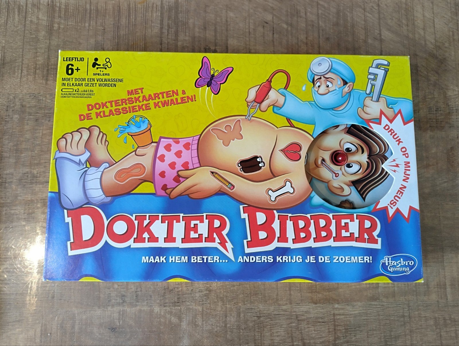 Dokter bibber, Ophalen of Verzenden, Zo goed als nieuw, Hasbro Gaming