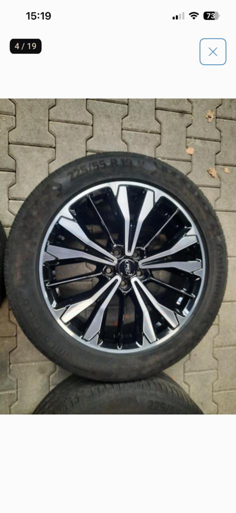Gevr: Ford Kuga velgen 19 inch. TK: Ford Kuga velgen 18 inch, 19 inch, Velg(en), Ophalen of Verzenden, 235 mm