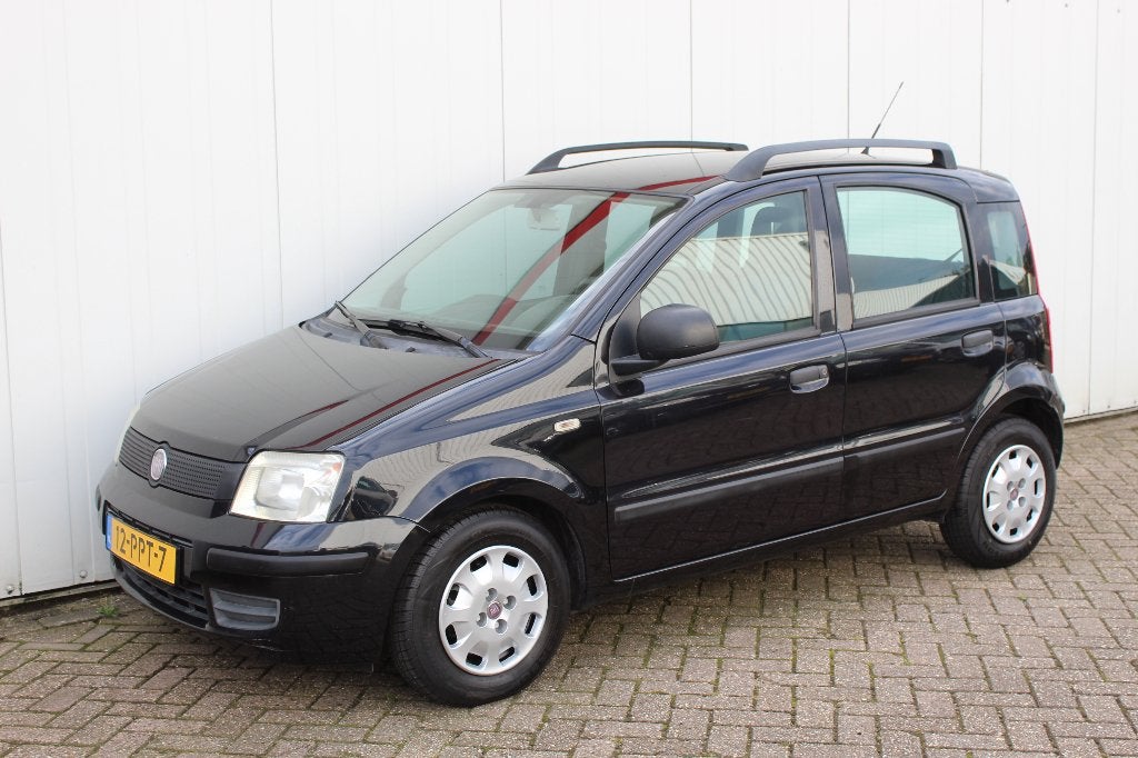 FIAT Panda 1.2 69pk, Auto's, Voorwielaandrijving, Stof, Zwart, 400 kg