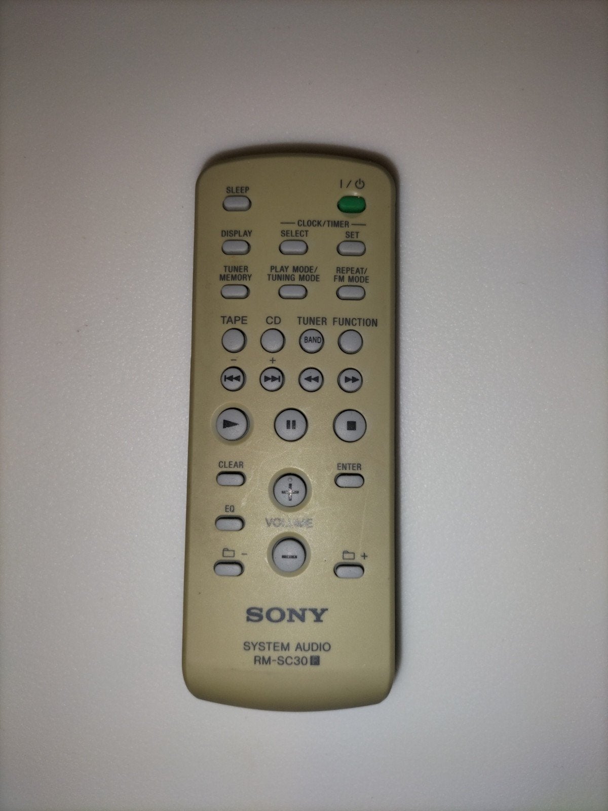 Originele beige Sony RM-SC30 afstandsbediening, Ophalen of Verzenden