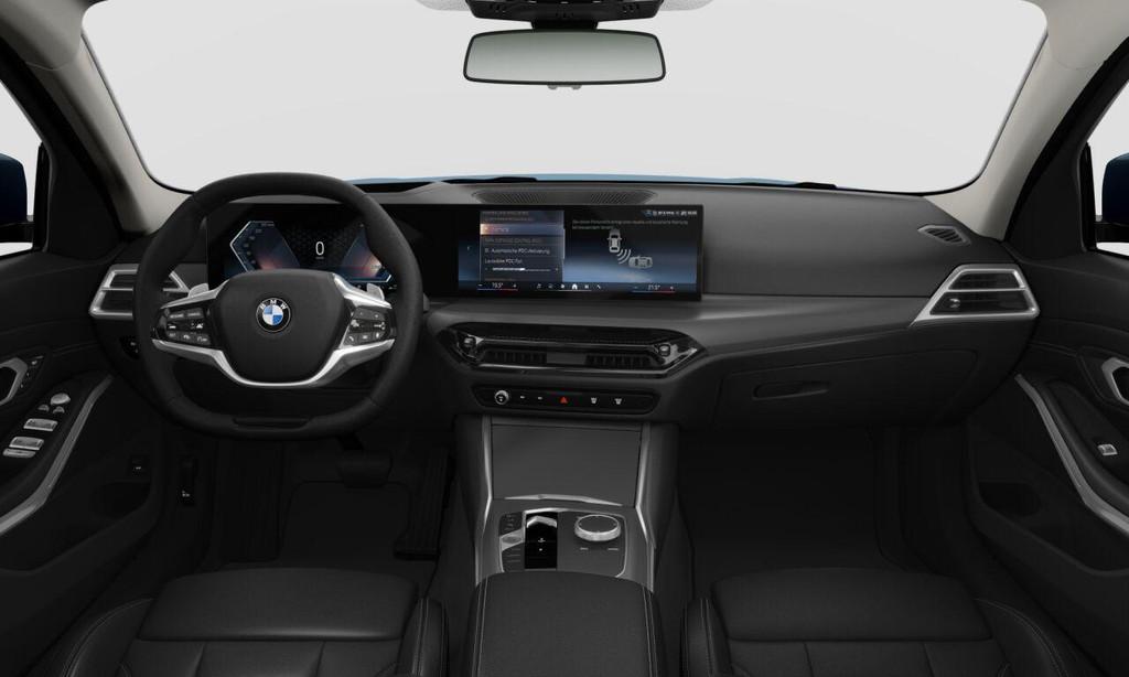 BMW 3 Serie Touring 320i High Executive | Innovation Pack |, Auto's, 1998 cc, 4 cilinders, Blauw, Leder