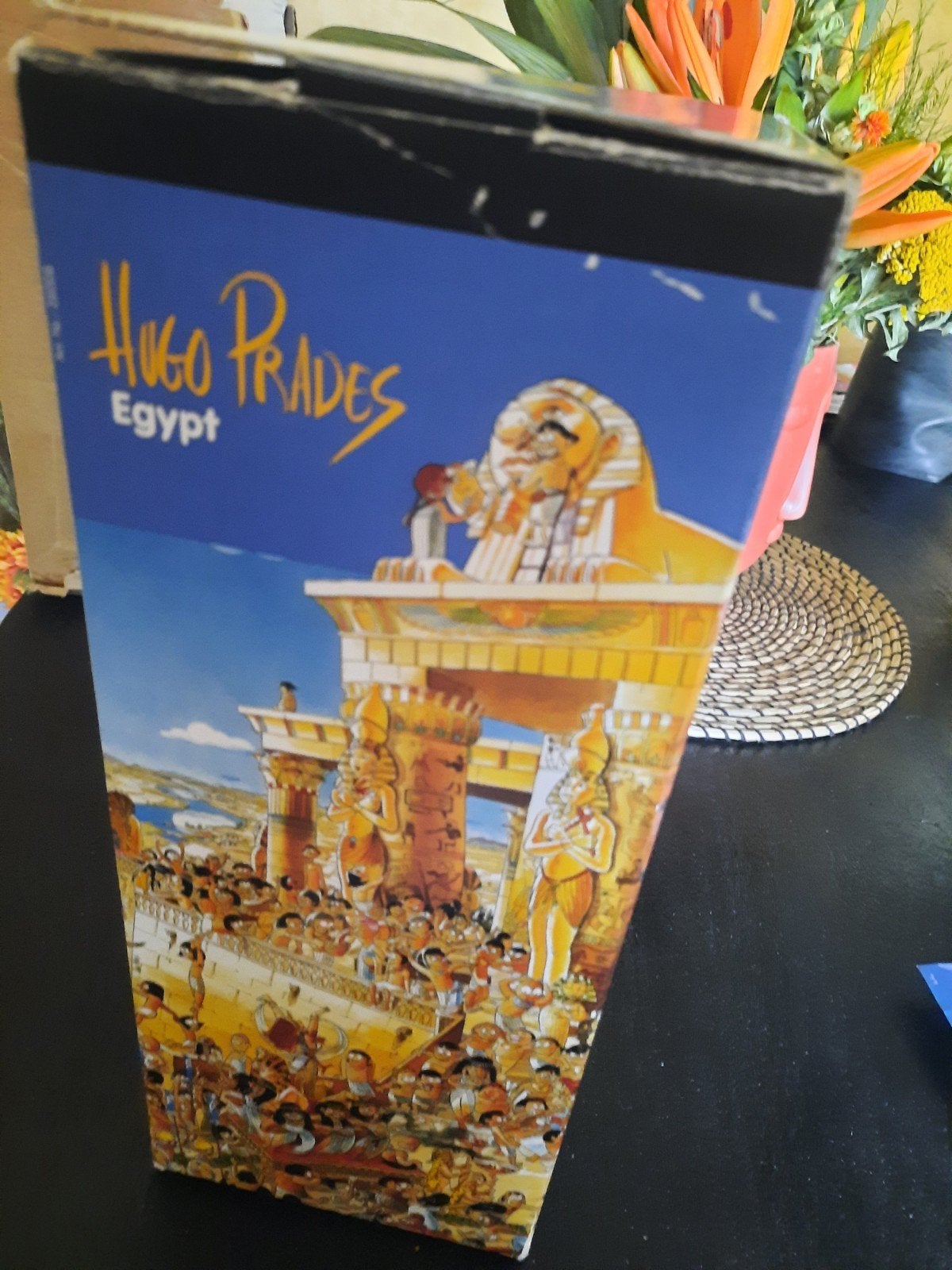 Heye puzzel Hugo Prades EGYPT 1000st artno 26008 met poster, Ophalen of Verzenden, 500 t/m 1500 stukjes